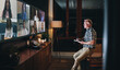 © Jacob Lund - Businessman doing a video call at night with colleagues