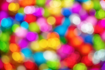 Wall Mural - Colorfull background - defocused ligths