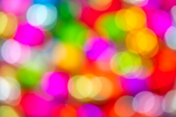 Wall Mural - Colorfull background - defocused ligths