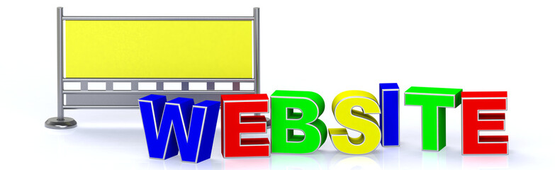 Wall Mural - Website wird bearbeitet