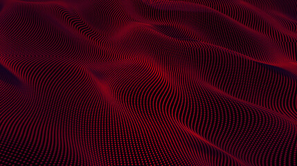 abstract polygonal space low poly dark background with connecting dots and lines. connection structu
