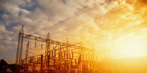 Wall Mural - main power plant energy ideas and energy saving