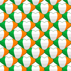 Illustration on theme Irish holiday St Patrick day