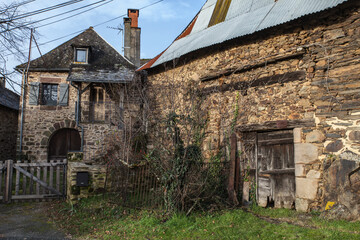 Poster - Vertougit (Corrèze, France) - Maison pittoresque