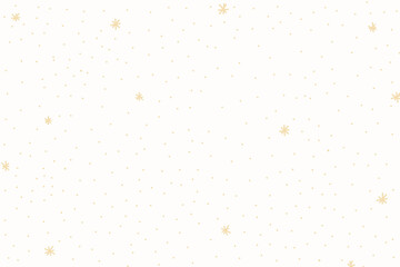 Minimal yellow star pattern vector