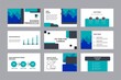 © Glowing Graphics - Company Investment Presentation. Business Pitch deck. Investment Presentation Vector Template