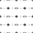 © Panggabean - Black and white tribal ethnic pattern with geometric elements, traditional African mud cloth, tribal design. fabric or home wallpaper design