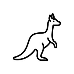 Sticker - kangaroo