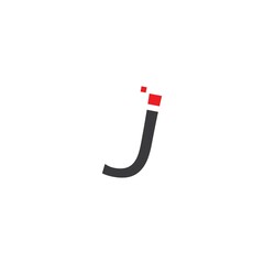 Sticker - Initial J letter