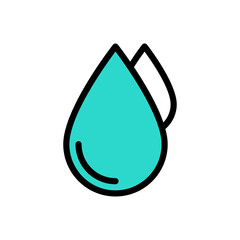 Sticker - raindrop