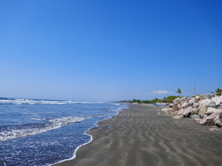 Plage de Jiquilillo au Nicaragua