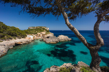 Cala s'Almunia, Santanyi, Mallorca, balearic islands, spain, europe