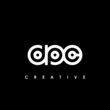 © makrufi - DPC Letter Initial Logo Design Template Vector Illustration