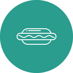 Sticker - Hotdog icon