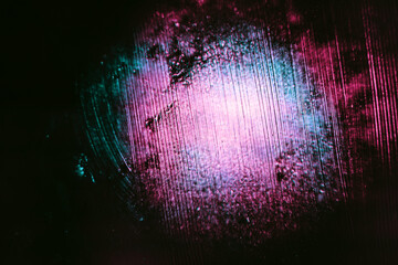 Aufkleber - Beautiful abstract surreal brush smear light pastel dark magic. Background pattern for design. Macro photography view.