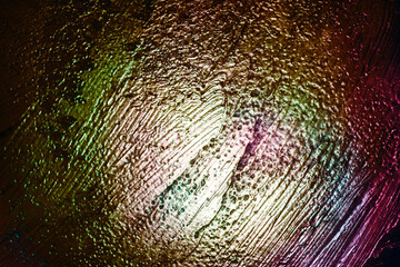 Aufkleber - Beautiful abstract surreal brush smear light pastel dark magic. Background pattern for design. Macro photography view.