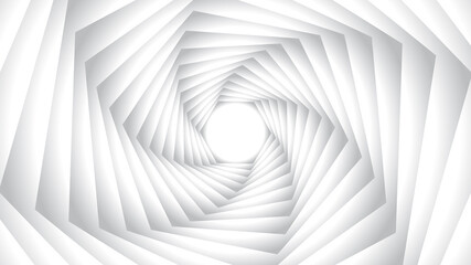  Geometrical grey shaded hexagon background