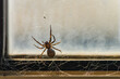 © Gillian Vann/Austockphoto - Brown house spider on windowsill