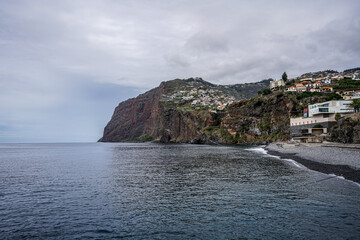 View towards Cabo Girao, one of the highest cliffs of the world