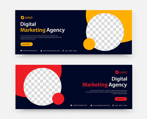 business marketing banner design template