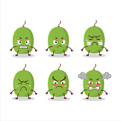 Poster - Ambarella cartoon character with various angry expressions