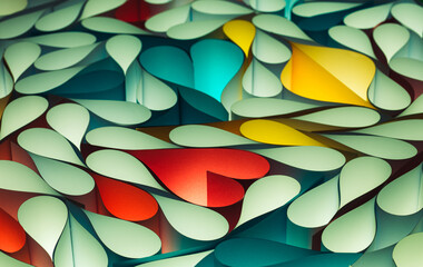 Wall Mural - abstract backgrounds curves