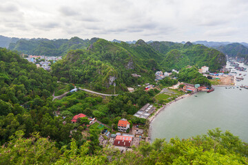 Cat Ba Island, Vietnam, Beautiful view of sea landscape