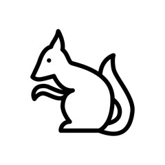 Sticker - squirrel