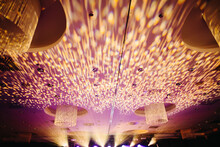 Hotel Ceiling With Chandeliers