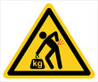 Beware of heavy objects, do not lift