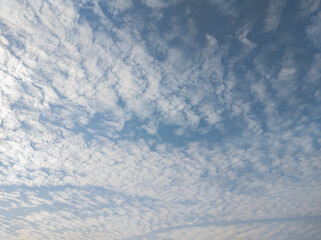 beautiful blue sky and clouds background.