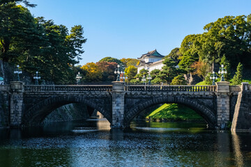 Wall Mural - 東京都 皇居正門石橋