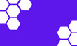 Honeycomb Violet Background