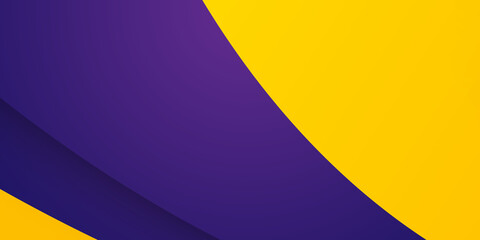 Wall Mural - Background with purple orange and yellow color composition in abstract. Abstract backgrounds with a combination of lines and circle dots can be used for your ad banners, Sale banner template