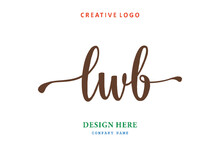 LWB Lettering Logo Is Simple, Easy To Understand And Authoritative