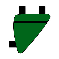 Sticker - Bike Saddle Bag Icon