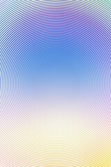 Wall Mural - gradient abstract radial pastel background. summer.