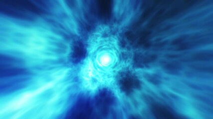 Wall Mural - wormhole through time and space, warp through science fiction. abstract energy tunnel in space. ener