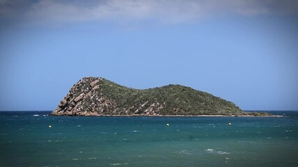 Wall Mural - Beautiful view of Calairis Beach in summer  island