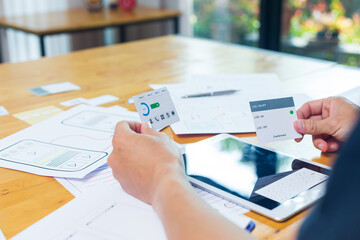 web designer, creative planning, application development, user experience concept outline.