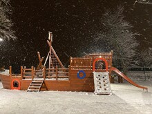 Playground In Winter