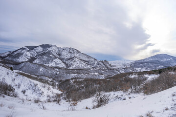 Sticker - Winter landscape