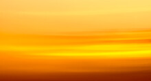 Painterly Abstract Photography Of Orange Sunset Clouds
