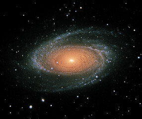 bode's galaxy in the constellation ursa major