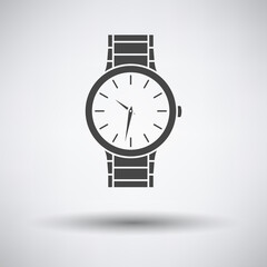 Wall Mural - Business Woman Watch Icon