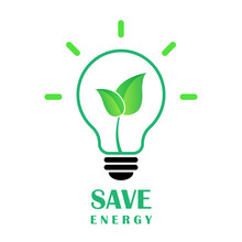 Eco Friendly Concept, Green City Save The World. Ecology And Environmental Concept,Earth Symbol  Help The World With Eco-Friendly Ideas. Vector EPS 10.