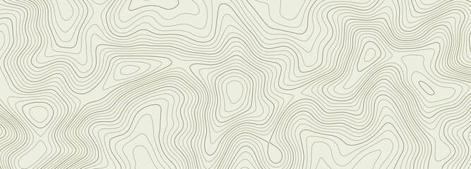 Topographic map. Geographic mountain relief. Abstract lines background. Contour maps. Vector illustration.