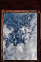 frame on the sky