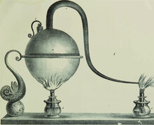 Vector Of Old Alembic For The Distillation Of Alcohol. This Contraption Dates From Approximately 1850.