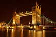 Tower Bridge at Night, London, United Kingdom